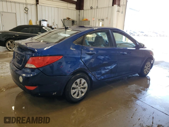2016 Hyundai Accent SE z VIN KMHCT4AE6GU108515, wystawiony jako Copart lot #52794275 z przebiegiem 169 789 mil mil oraz Nie do naprawy • Non repairable. Historia ofert i sprzedaży dostępna na DreamBid. Obrazek 3.