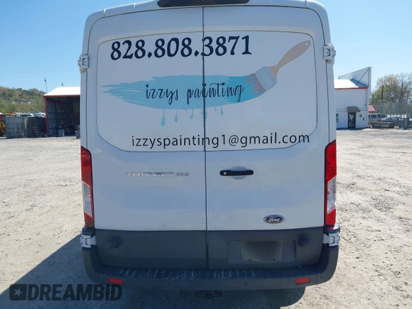 2018 Ford Transit with VIN 1FTYR2CM0JKB49923, listed as a IAAI auction lot 41977529 with 59,304 mi miles. Bid and sale history available at carsss.com. Image 16.