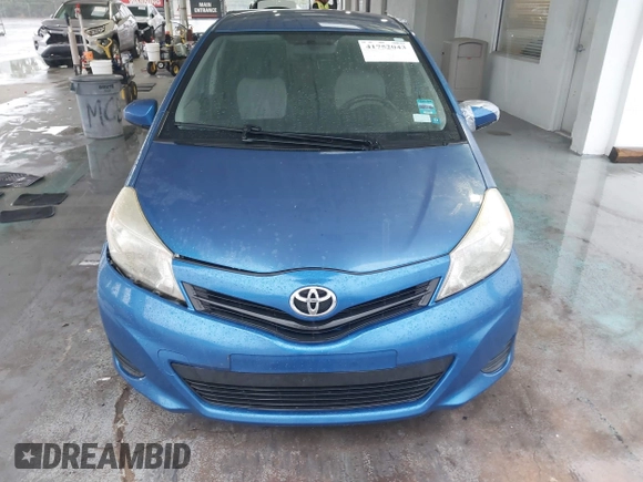 2013 Toyota Yaris L with VIN JTDKTUD33DD545913, listed as a IAAI auction lot 41752043 with 201,236 mi miles. Bid and sale history available at carsss.com. Image 12.