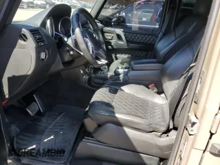 2017 Mercedes-Benz G-Class AMG G 63 with VIN WDCYC7DF5HX273627, listed as a Copart auction lot 52704505 with 57,631 mi miles and Salvage Title. Bid and sale history available at carsss.com. Image 7.