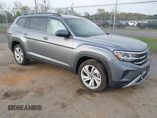 2022 Volkswagen Atlas SE with VIN 1V2HR2CAXNC556491, listed as a IAAI auction lot 41998305 with 12,310 mi miles and . Bid and sale history available at DreamBid. Image 1.