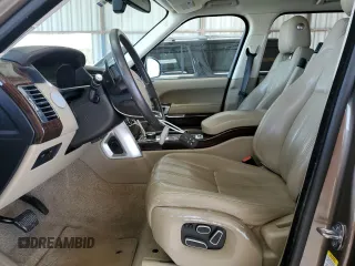 2013 Land Rover Range Rover HSE with VIN SALGS2DF9DA105504, listed as a Copart auction lot 48375135 with 196,931 mi miles and Salvage title. Bid and sale history available at DreamBid. Image 7.