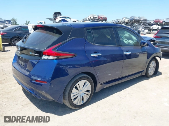 2022 Nissan LEAF S z VIN 1N4AZ1BV3NC564052, wystawiony jako IAAI lot #42146270 z przebiegiem 40 954 mil mil oraz . Historia ofert i sprzedaży dostępna na DreamBid. Obrazek 4.