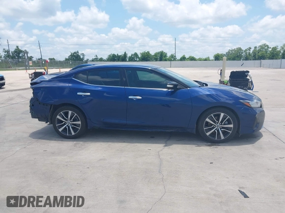 2021 Nissan Maxima SV with VIN 1N4AA6CV2MC511005, listed as a IAAI auction lot 42386750 with 53,789 mi miles and . Bid and sale history available at DreamBid. Image 13.