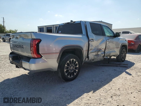 2023 Toyota Tundra Limited Hybrid with VIN 5TFJC5DB1PX028931, listed as a Copart auction lot 71593354 with 21,887 mi miles and Salvage title. Bid and sale history available at DreamBid. Image 3.