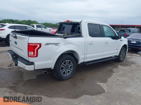 2016 Ford F-150 XLT with VIN 1FTEW1EP1GFC57935, listed as a IAAI auction lot 42349919 with 71,165 mi miles and . Bid and sale history available at DreamBid. Image 4.