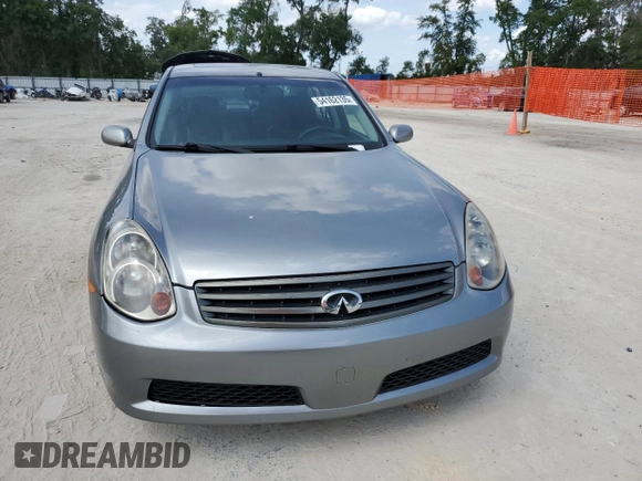 2005 Infiniti G35 with VIN JNKCV51E45M224702, listed as a Copart auction lot 54162135 with 208,872 mi miles and Non Repairable. Bid and sale history available at DreamBid. Image 5.