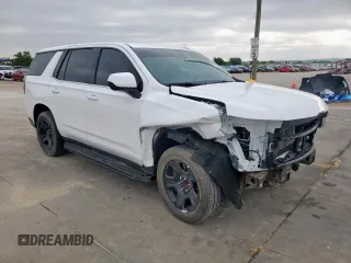 2023 Chevrolet Tahoe Commercial with VIN 1GNSCLED2PR429361, listed as a Copart auction lot 54064925 with 33,475 mi miles and Salvage title. Bid and sale history available at DreamBid. Image 4.
