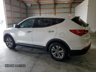 2016 Hyundai Santa Fe z VIN 5XYZTDLB8GG353853, wystawiony jako Copart lot #51740105 z przebiegiem 147 007 mil mil oraz Szkoda całkowita • Salvage title. Historia ofert i sprzedaży dostępna na DreamBid. Obrazek 2.