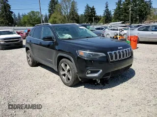 2020 Jeep Cherokee Limited with VIN 1C4PJLDB5LD654322, listed as a Copart auction lot 55511785 with 80,098 mi miles and Salvage title. Bid and sale history available at DreamBid. Image 14.