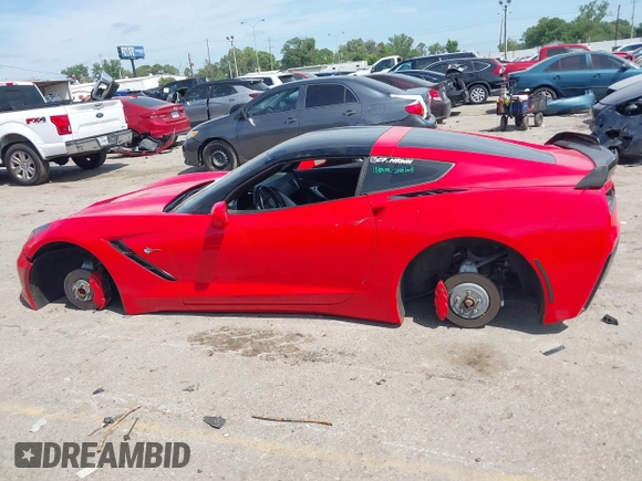 2014 Chevrolet Corvette 1LT with VIN 1G1YB2D74E5103280, listed as a IAAI auction lot 42034472 with 72,386 mi miles and . Bid and sale history available at DreamBid. Image 14.