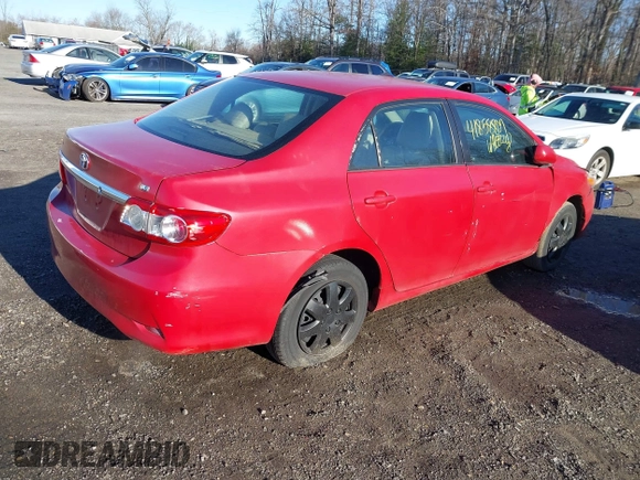 2011 Toyota Corolla L with VIN 2T1BU4EE1BC700708, listed as a IAAI auction lot 41858807 with 226,745 mi miles. Bid and sale history available at carsss.com. Image 4.