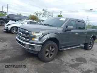2015 Ford F-150 XL with VIN 1FTEW1CFXFKD40022, listed as a IAAI auction lot 41982367 with 93,711 mi miles. Bid and sale history available at carsss.com. Image 17.