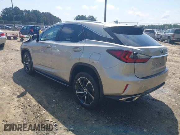 2017 Lexus RX 350 z VIN 2T2ZZMCA1HC056647, wystawiony jako IAAI lot #42472999 z przebiegiem 54 957 mil mil oraz . Historia ofert i sprzedaży dostępna na DreamBid. Obrazek 3.