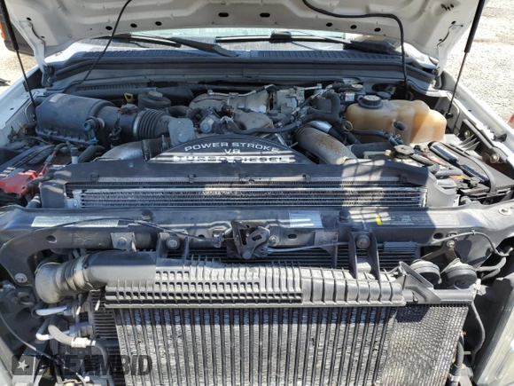 2008 Ford F-250 XL with VIN 1FTSW20R38EA03782, listed as a Copart auction lot 54895085 with 142,357 mi miles and Salvage title. Bid and sale history available at DreamBid. Image 11.
