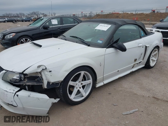 2001 Ford Mustang GT Deluxe with VIN 1FAFP45XX1F257092, listed as a IAAI auction lot 41624352 with 150,131 mi miles. Bid and sale history available at carsss.com. Image 12.