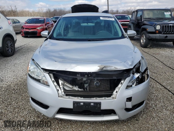 2013 Nissan Sentra SL with VIN 3N1AB7APXDL686062, listed as a Copart auction lot 48034515 with 108,578 mi miles and Non Repairable. Bid and sale history available at DreamBid. Image 5.