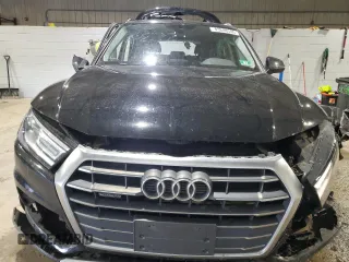 2018 Audi Q5 Premium with VIN WA1ANAFYXJ2164056, listed as a Copart auction lot 43848595 with 0 mi miles and Salvage Title. Bid and sale history available at carsss.com. Image 5.
