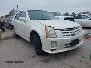 2007 Cadillac SRX with VIN 1GYEE637670175523, listed as a IAAI auction lot 41625039 with 167,638 mi miles. Bid and sale history available at carsss.com. Image 1.