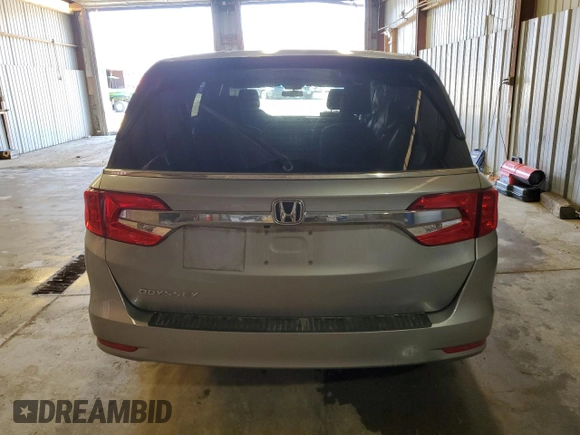 2019 Honda Odyssey LX with VIN 5FNRL6H26KB045102, listed as a Copart auction lot 47929665 with Not Provided miles and Salvage Title. Bid and sale history available at DreamBid. Image 6.