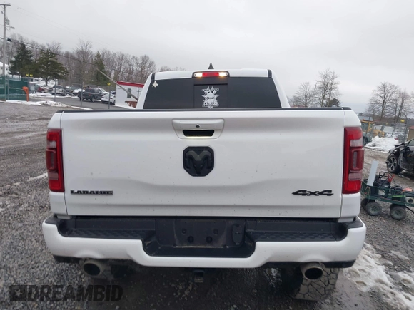2023 Ram 1500 Laramie with VIN 1C6SRFJT3PN519364, listed as a IAAI auction lot 41553431 with 23,541 mi miles and . Bid and sale history available at DreamBid. Image 16.