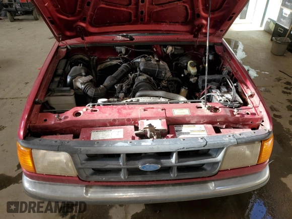 1994 Ford Ranger with VIN 1FTCR10A7RPA97185, listed as a Copart auction lot 41728735 with 180,040 mi miles and Salvage Title. Bid and sale history available at carsss.com. Image 11.