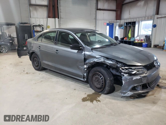 2013 Volkswagen Jetta Sedan S with VIN 3VW2K7AJ8DM279796, listed as a Copart auction lot 49871045 with 126,268 mi miles and Salvage Title. Bid and sale history available at carsss.com. Image 4.