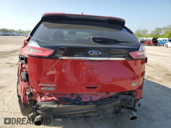 2020 Ford Edge SEL z VIN 2FMPK4J95LBA06923, wystawiony jako Copart lot #55591245 z przebiegiem 70 889 mil mil oraz Szkoda całkowita • Salvage title. Historia ofert i sprzedaży dostępna na DreamBid. Obrazek 6.