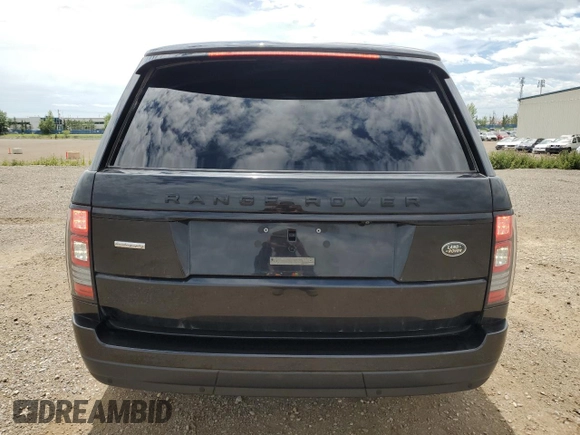 2014 Land Rover Range Rover Supercharged with VIN SALGS2TF3EA175762, listed as a Copart auction lot 46583085 with 97,321 mi miles and Clean title. Bid and sale history available at DreamBid. Image 6.