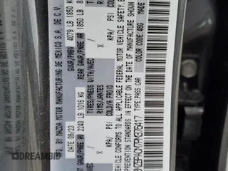 2023 Mazda 3 S Preferred with VIN 3MZBPACM7PM376417, listed as a Copart auction lot 42827385 with 17,690 mi miles and Non Repairable. Bid and sale history available at DreamBid. Image 12.