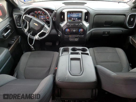 2019 Chevrolet Silverado 1500 LT with VIN 1GCRWCED6KZ192476, listed as a Copart auction lot 69116714 with 74,808 mi miles and Salvage Title. Bid and sale history available at DreamBid. Image 8.