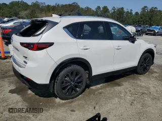 2024 Mazda CX-5 2.5 Carbon Turbo with VIN JM3KFBAY5R0403323, listed as a Copart auction lot 75307144 with 2,842 mi miles and Salvage Title. Bid and sale history available at carsss.com. Image 3.