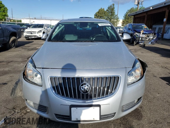 2011 Buick Regal CXL Turbo TO3 with VIN W04GX5GV0B1059288, listed as a Copart auction lot 56683995 with 131,643 mi miles and Salvage title. Bid and sale history available at DreamBid. Image 5.