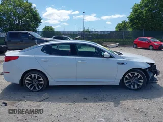 2015 Kia Optima SX Turbo with VIN 5XXGR4A60FG383315, listed as a IAAI auction lot 42299144 with 95,615 mi miles and . Bid and sale history available at DreamBid. Image 12.