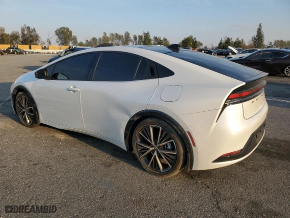 2024 Toyota Prius LE with VIN JTDACAAU7R3021135, listed as a Copart auction lot 43271765 with 18,416 mi miles and Salvage Title. Bid and sale history available at carsss.com. Image 2.
