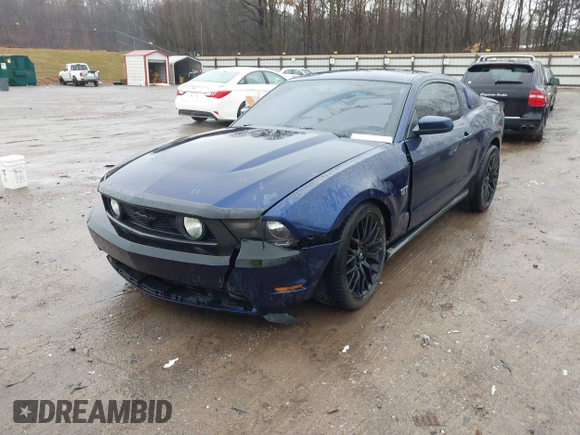 2010 Ford Mustang GT with VIN 1ZVBP8CH0A5121729, listed as a IAAI auction lot 41531080 with 162,673 mi miles. Bid and sale history available at carsss.com. Image 6.