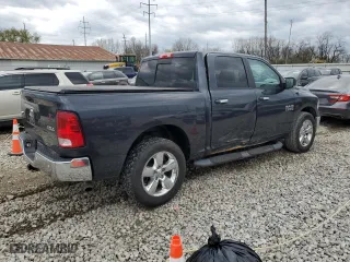 2017 Ram 1500 Big Horn with VIN 1C6RR7LG6HS581655, listed as a Copart auction lot 50875415 with 57,067 mi miles and Salvage Title. Bid and sale history available at carsss.com. Image 3.