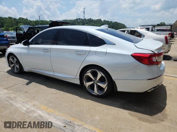 2019 Honda Accord Touring with VIN 1HGCV2F98KA007468, listed as a Copart auction lot 61555455 with 93,049 mi miles and Salvage title. Bid and sale history available at DreamBid. Image 2.