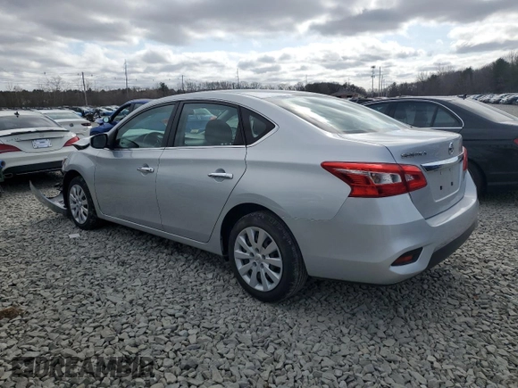 2019 Nissan Sentra SV with VIN 3N1AB7AP7KY246607, listed as a Copart auction lot 48847265 with 63,054 mi miles and Salvage Title. Bid and sale history available at DreamBid. Image 2.