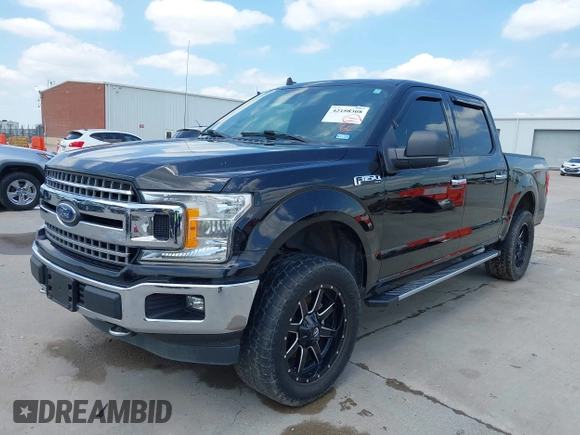 2019 Ford F-150 XL with VIN 1FTEW1E59KKE90346, listed as a IAAI auction lot 42188308 with 130,992 mi miles and . Bid and sale history available at DreamBid. Image 2.