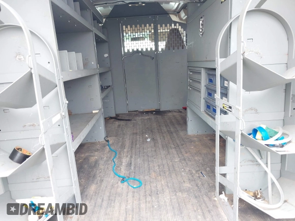 2017 Chevrolet Express Cargo with VIN 1GCWGAFF7H1345734, listed as a IAAI auction lot 42438389 with 184,130 mi miles and . Bid and sale history available at DreamBid. Image 8.