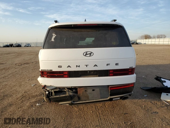 2024 Hyundai Santa Fe Calligraphy z VIN 5NMP5DGL9RH067622, wystawiony jako Copart lot #49494475 z przebiegiem 2 875 mil mil oraz Szkoda całkowita • Salvage title. Historia ofert i sprzedaży dostępna na DreamBid. Obrazek 6.