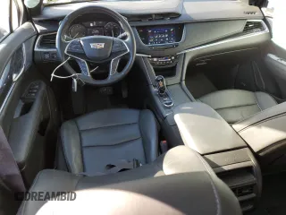 2023 Cadillac XT5 AWD Premium Luxury with VIN 1GYKNDR40PZ136894, listed as a Copart auction lot 45147465 with 42,901 mi miles and Salvage Title. Bid and sale history available at DreamBid. Image 8.