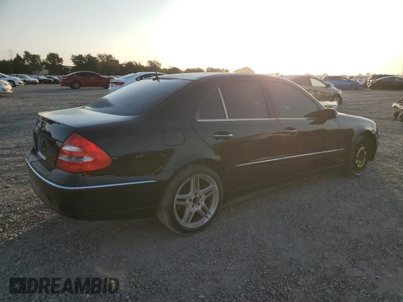 2003 Mercedes-Benz E-Class 3.2L with VIN WDBUF65J83A182953, listed as a Copart auction lot 69629174 with 336,517 mi miles and Salvage Title. Bid and sale history available at carsss.com. Image 3.