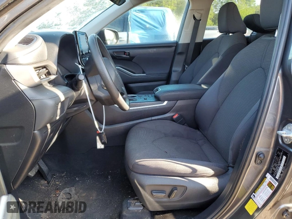 2021 Toyota Highlander L with VIN 5TDCZRAH7MS534966, listed as a Copart auction lot 51899805 with 154,645 mi miles and Salvage title. Bid and sale history available at DreamBid. Image 7.