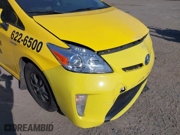 2013 Toyota Prius One with VIN JTDKN3DU1D5596253, listed as a IAAI auction lot 42118611 with 347,478 mi miles and . Bid and sale history available at DreamBid. Image 6.