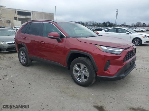 2024 Toyota RAV4 XLE with VIN 2T3P1RFV6RW448514, listed as a Copart auction lot 50382405 with 6,354 mi miles and Salvage Title. Bid and sale history available at carsss.com. Image 4.