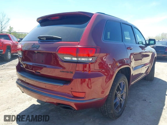 2020 Jeep Grand Cherokee Limited with VIN 1C4RJFBG2LC149384, listed as a IAAI auction lot 42130385 with 62,334 mi miles and . Bid and sale history available at DreamBid. Image 4.