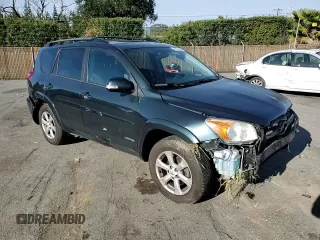 2010 Toyota RAV4 Limited with VIN 2T3YK4DV5AW004861, listed as a Copart auction lot 49750005 with 158,029 mi miles and Salvage title. Bid and sale history available at DreamBid. Image 12.