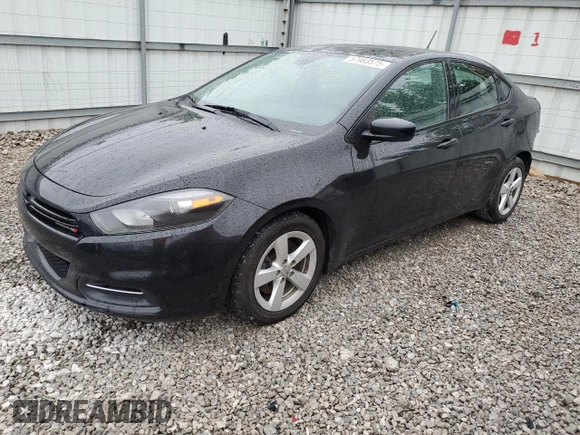 2015 Dodge Dart SXT with VIN 1C3CDFBBXFD415092, listed as a Copart auction lot 57983575 with 112,724 mi miles and Salvage title. Bid and sale history available at DreamBid. Image 1.